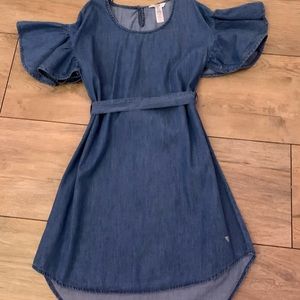Girls Guess Denim Dress